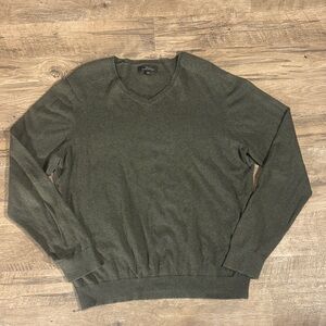 Marc Anthony Olive V-Neck Sweater - Size XXL
